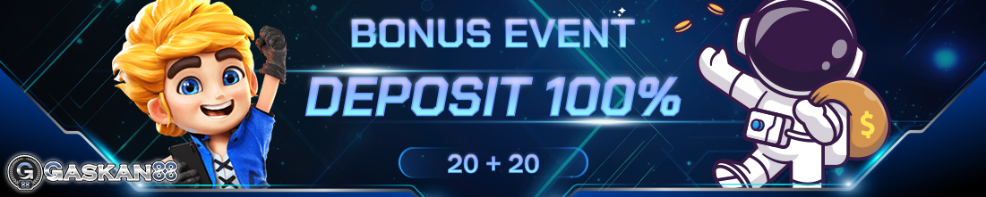 BONUS DEPOSIT 100% NEW MEMBER